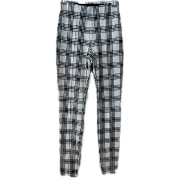 Tahari Black and White “Glen” Checkered Jegging (sz xs) - Picture 2 of 8